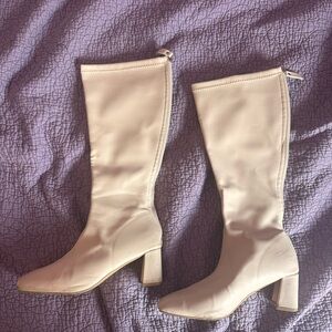 Elegant Cream Women's Boots